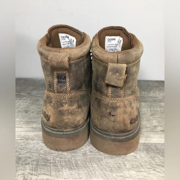 Carolina CA3044 Soft Toe Waterproof Scubaliber EH Leather Mens Work Boots Size 9 - Picture 7 of 11